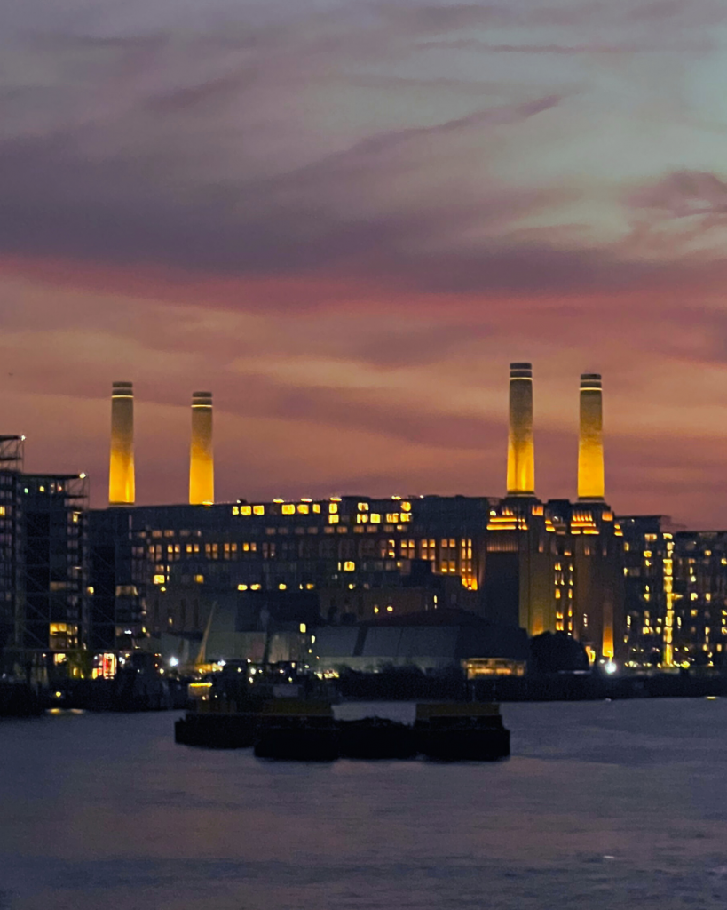 Beautiful Aesthetic Photo of Battersea Power Station at Battersea Nine Elms Aesthetic Clinic